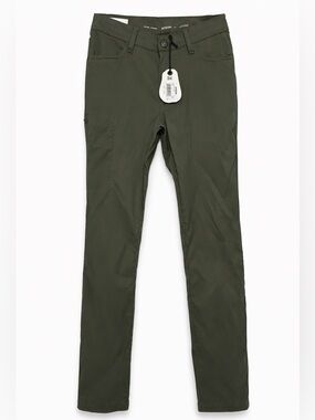 prAna Halle Pant Womens 2x34 Spruce Mid Rise Straight Leg Hiking Outdoor NWT